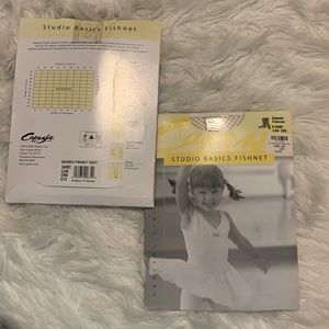 Capezio studio basics seamed fishnet
